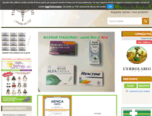 Tablet Screenshot of farmaciacerati.it